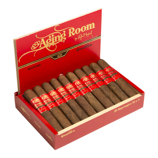 Aging Room Quattro Maduro Espressivo 50X5 Box of 20