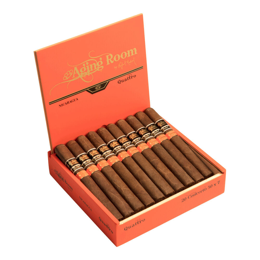 Aging Room Quattro Nicaragua Concerto 50X7 Box of 20