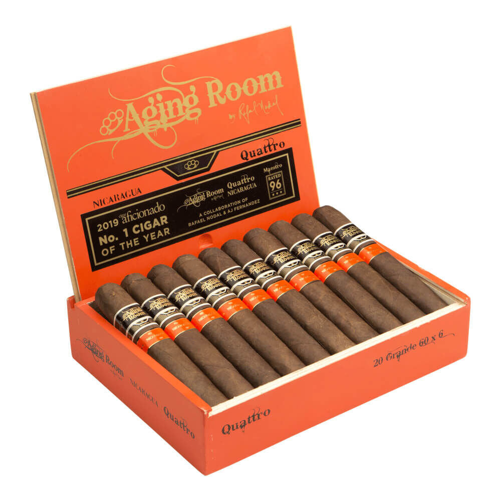 Aging Room Quattro Nicaragua Grande 60X6 Box of 20