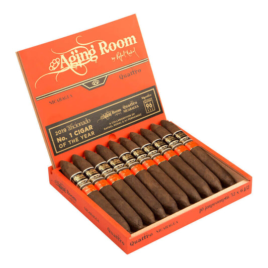 Aging Room Quattro Nicaragua Impromptu 52X6.5 Box of 10