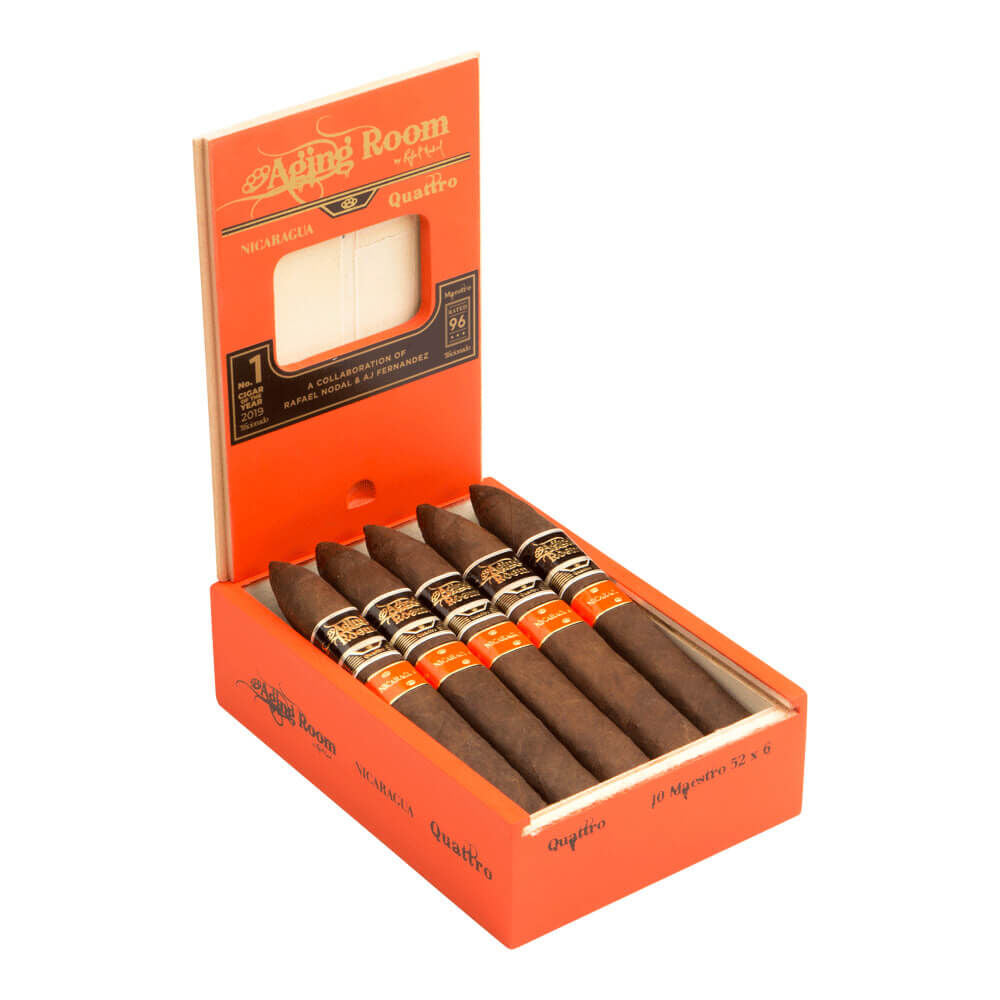 Aging Room Quattro Nicaragua Maestro 52X6 Box of 10