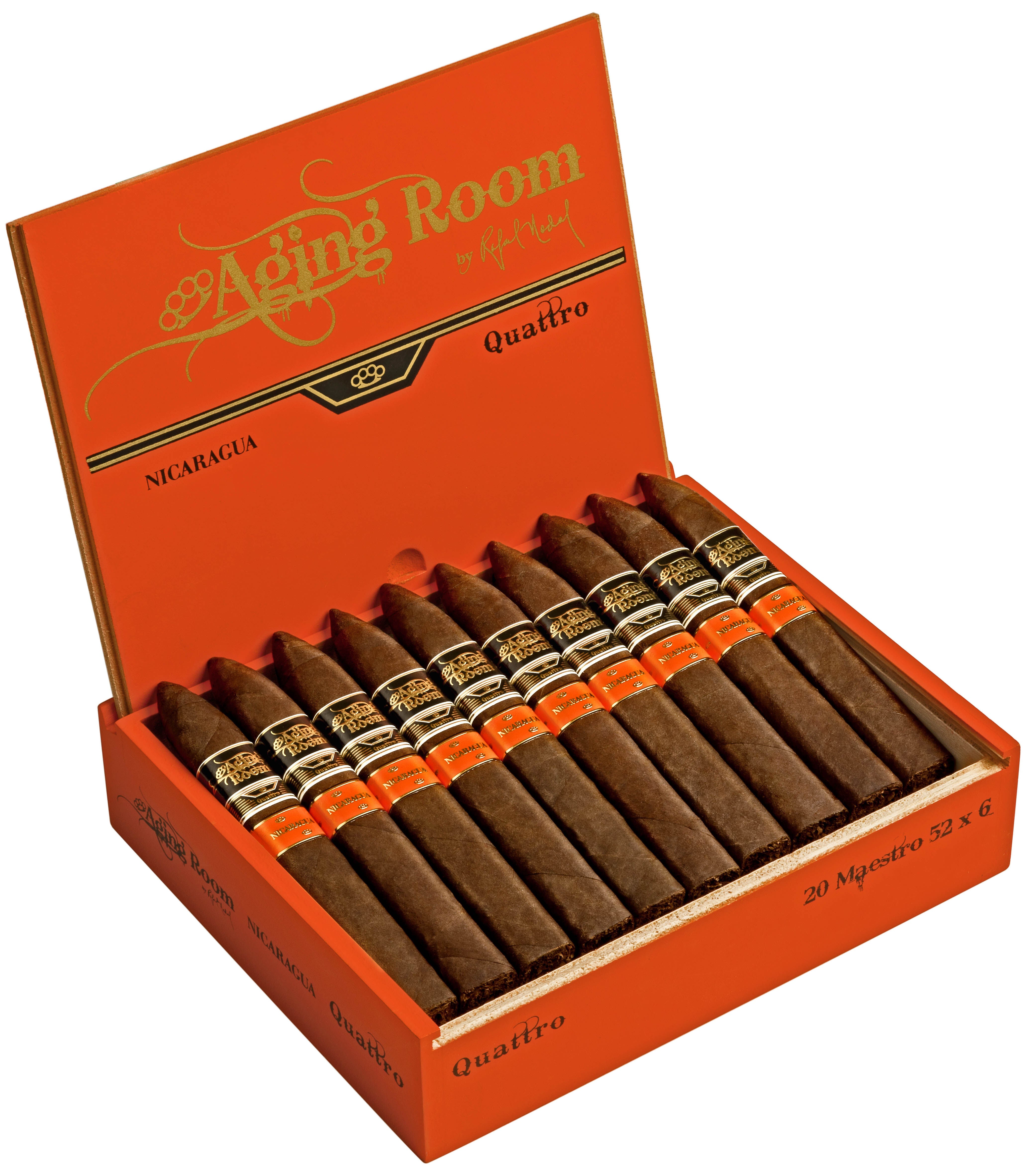 Aging Room Quattro Nicaragua Maestro 52X6 Box of 20