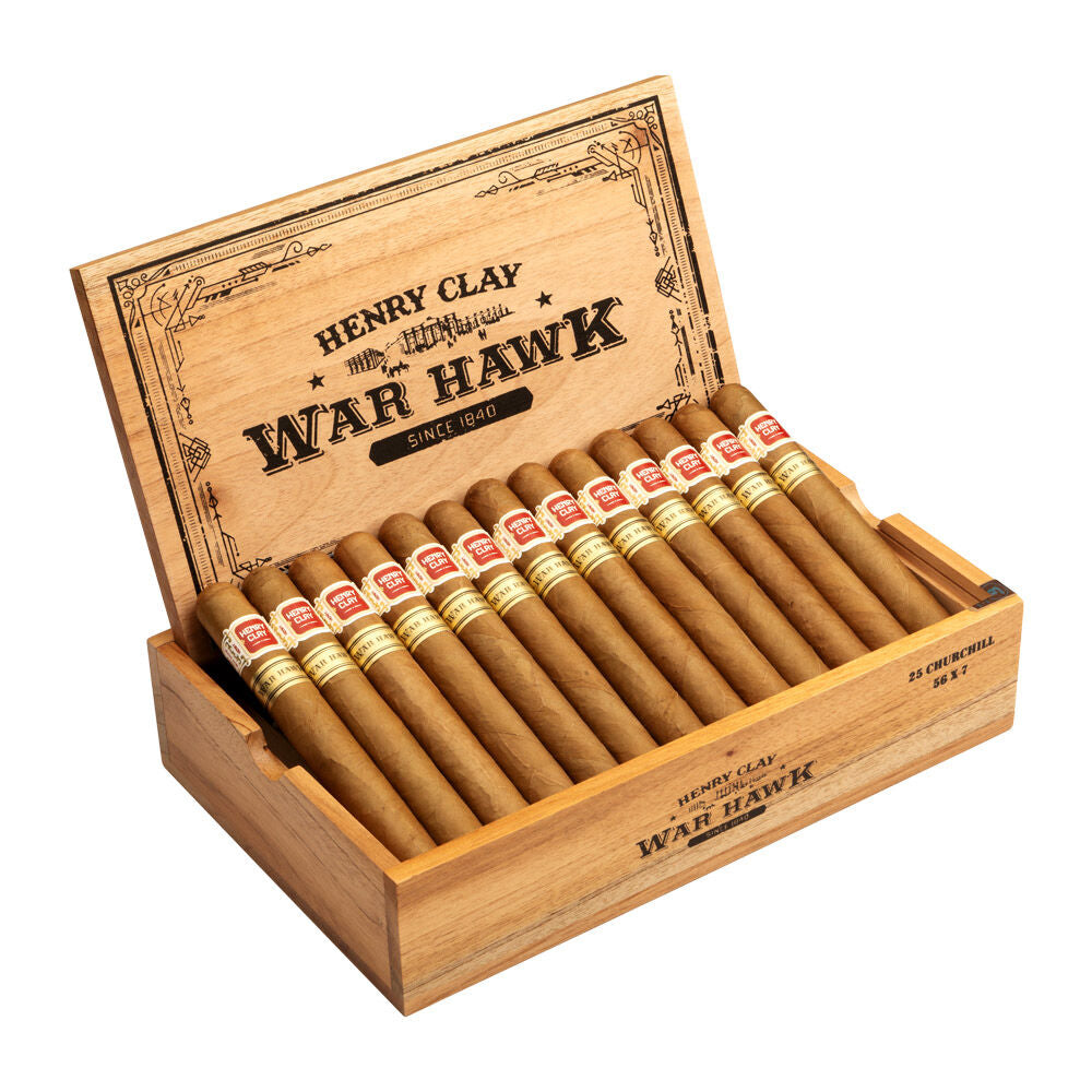 Henry Clay War Hawk Churchill 56X7 Box of 25