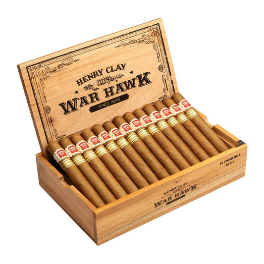 Henry Clay War Hawk Churchill 56X7 Box of 25