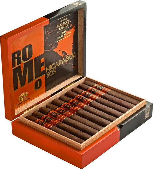 Romeo Y Julieta Romeo 505 Nicaragua Piramide 54X6.5 Box of 20