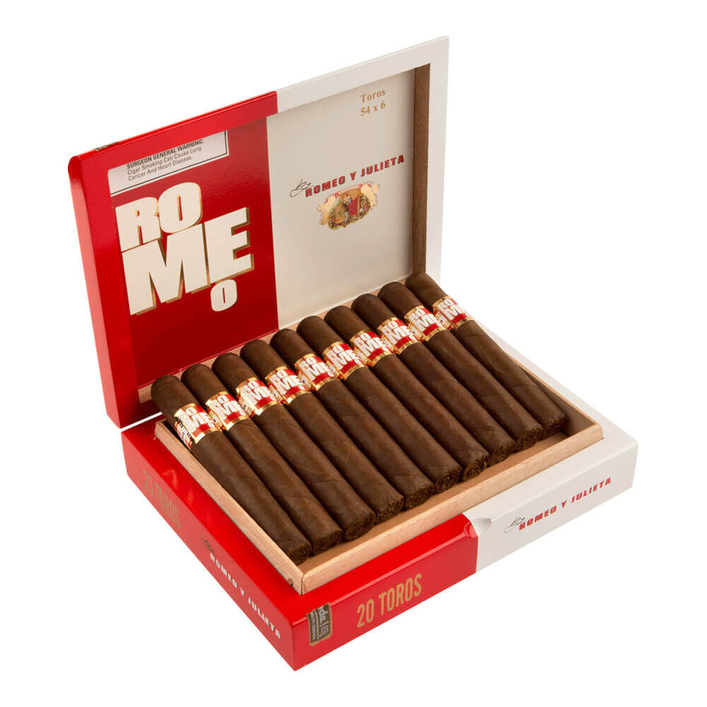 Romeo Y Julieta Romeo Toro 54X6 Box of 20