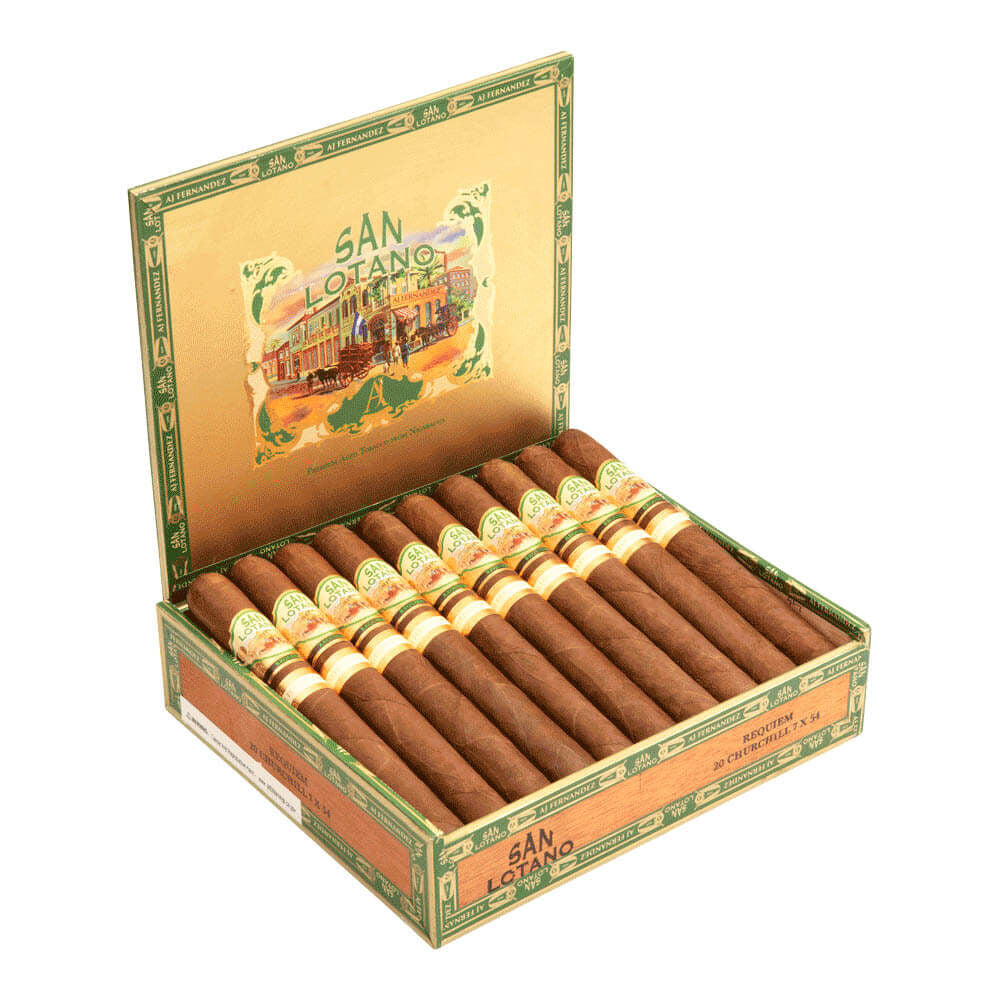 AJ Fernandez San Lostano Requiem Habano Churchill 52X7 Box of 20