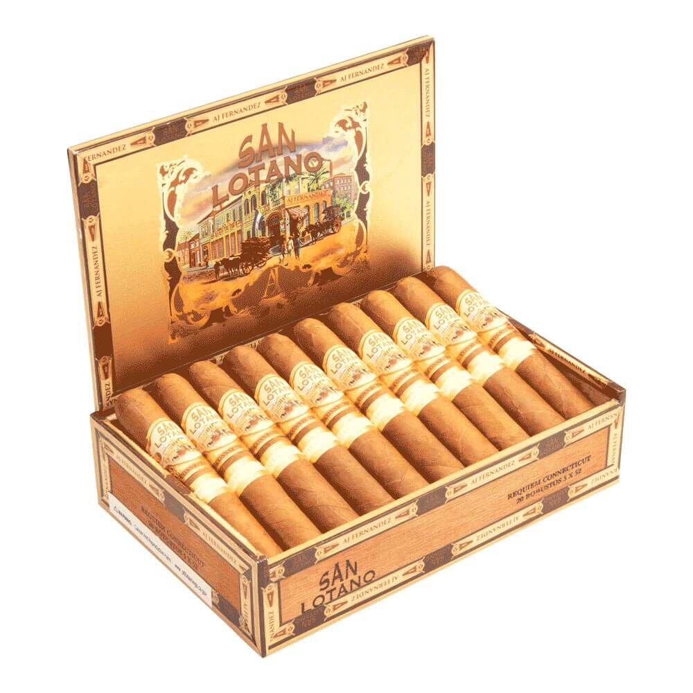 AJ Fernandez San Lotano Requiem Connecticut Robusto 52X5 Box of 20