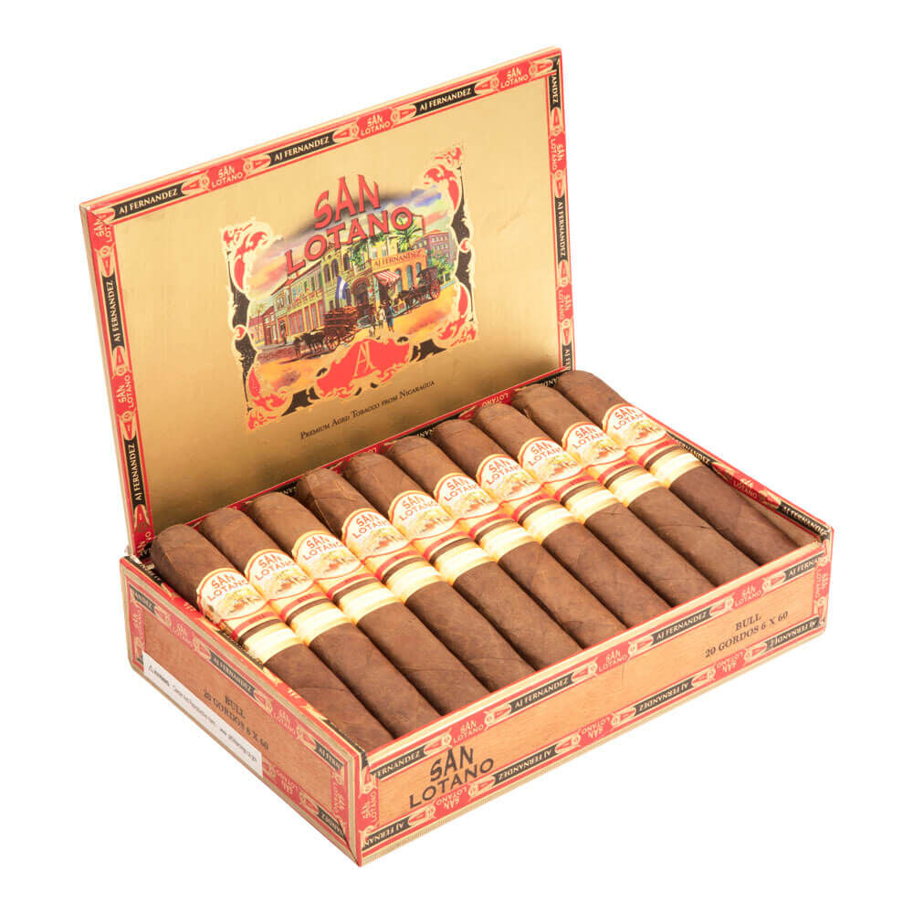 AJ Fernandez San Lotano Bull Gordo 60X6 Box of 20