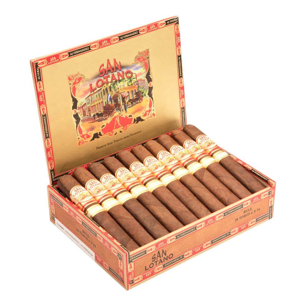 AJ Fernandez San Lotano Bull Toro 54X6 Box of 20