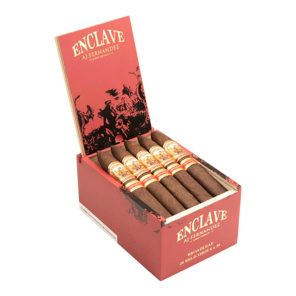 AJ Fernandez Enclave Broadleaf Belicoso 56X6 Box of 20
