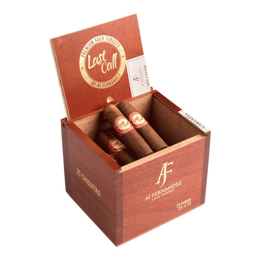 AJ Fernandez Last Call Habano Flaquitas 46X6 Box of 25