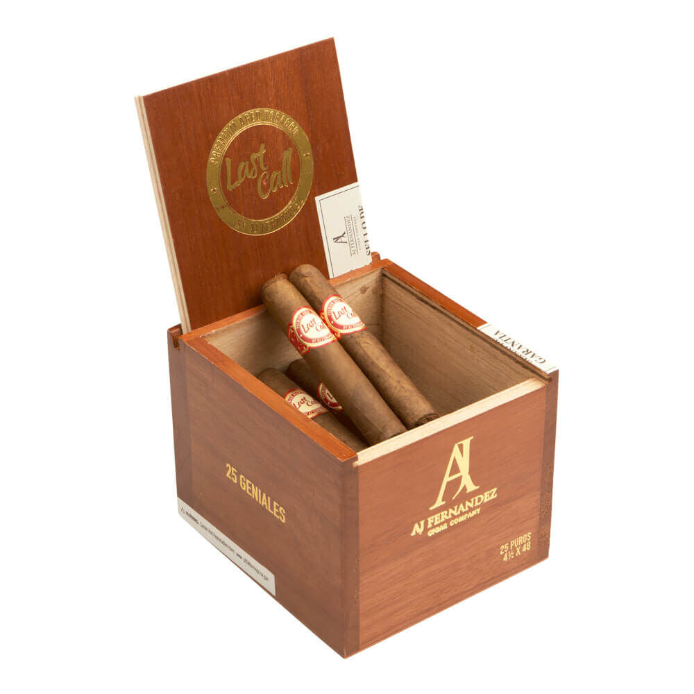 AJ Fernandez Last Call Habano Geniales 48X4.5 Box of 25