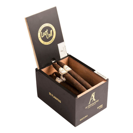 AJ Fernandez Last Call Maduro Flaquitas 46X6 Box of 25