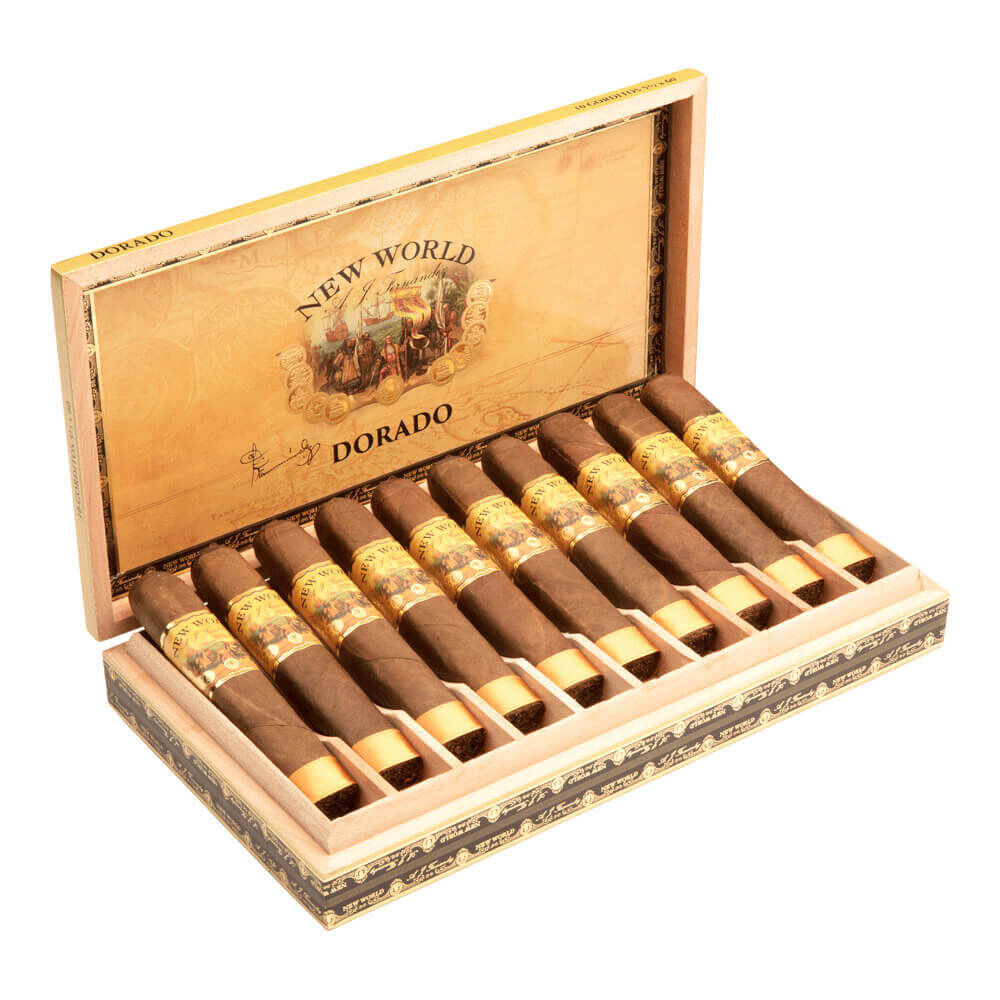 AJ Fernandez New World Dorado Gordito 60X5.5 Box of 10