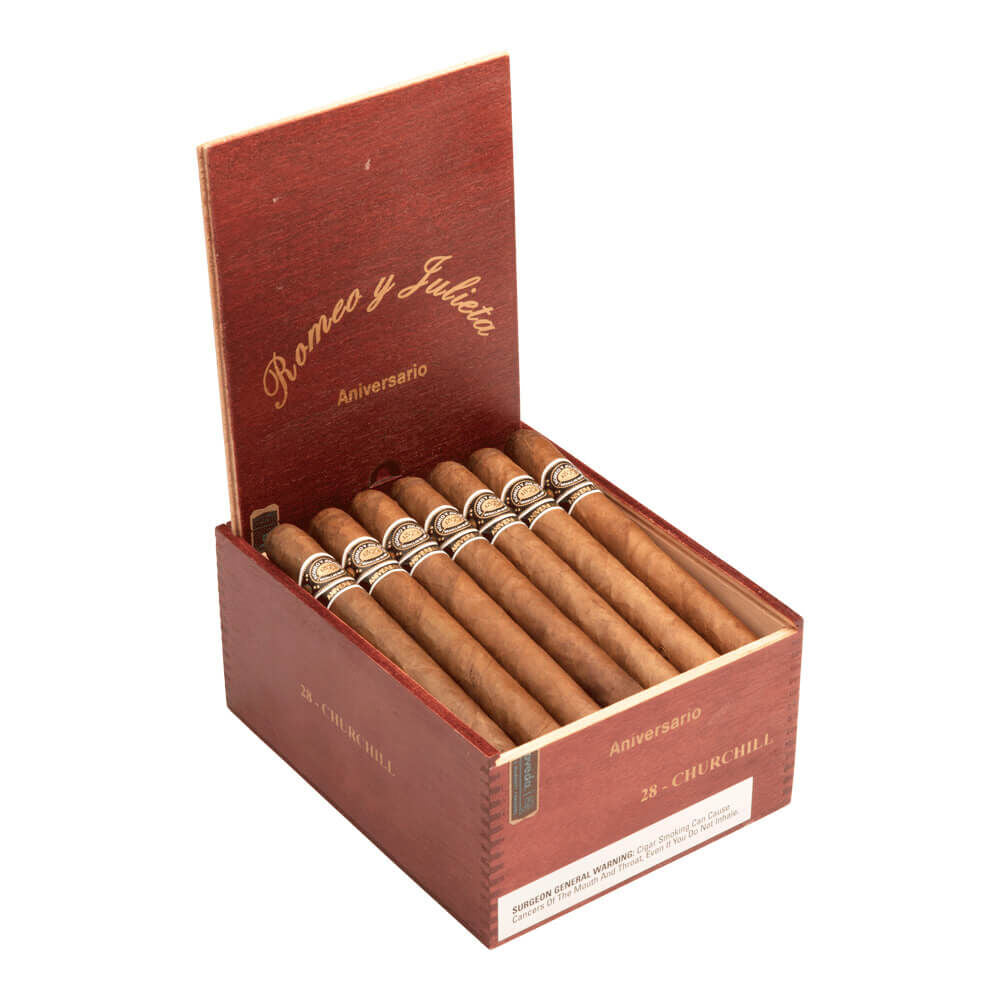 Romeo Y Julieta Aniversario Churchill 54X7 Box of 28