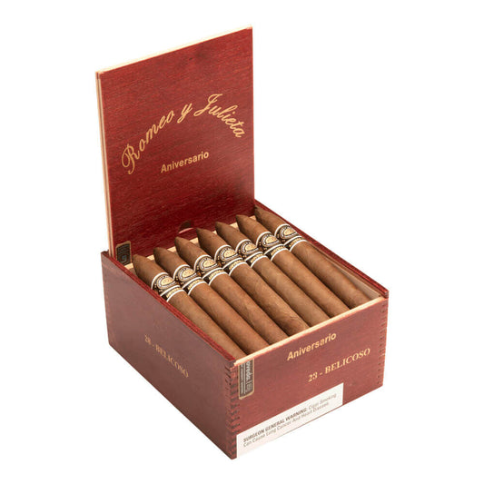 Romeo Y Julieta Aniversario No. 2 52X6.12 Box of 28