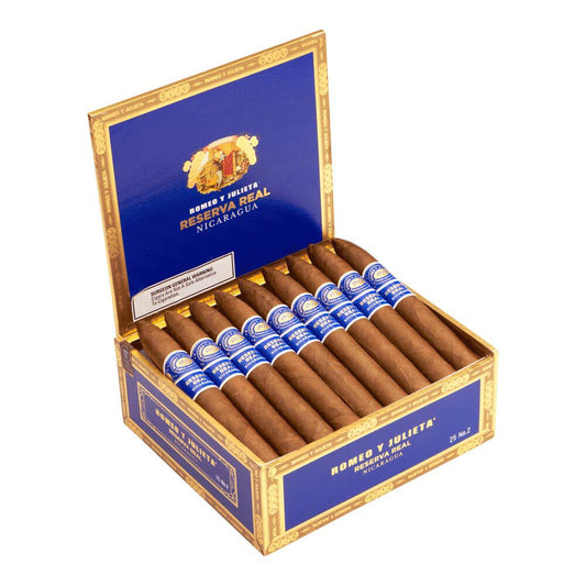 Romeo Y Julieta Reserva Real Nicaragua No. 2 52X6.12 Box of 25