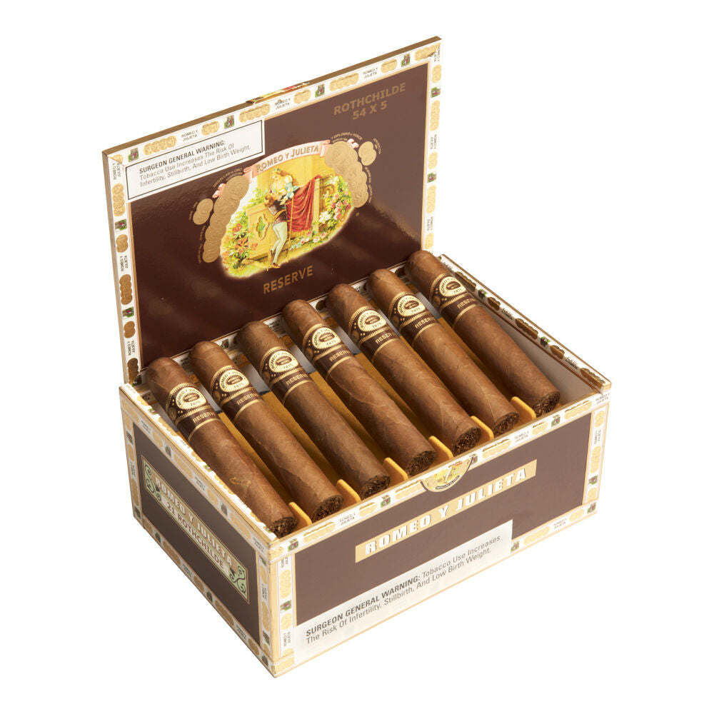 Romeo Y Julieta Reserve Rothchilde Tubo 54X5 Box of 21
