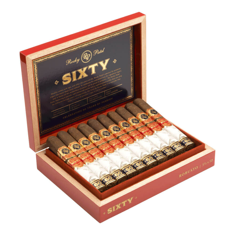 Rocky Patel Sixty Robusto 50X5.5 Box of 20