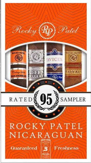 Rocky Patel Nicaraguan Fresh Pack Toro 4-Cigar Sampler
